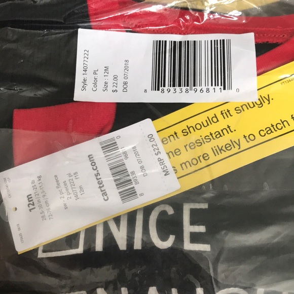 NWT ~ Boys 2 piece fleece pjs 👦 - Picture 3 of 3